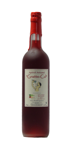 Apéritif Gratte-cul 11.5°, 75cl (à base de vin)