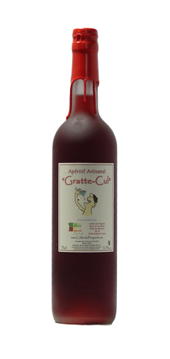 Apéritif Gratte-cul 11.5°, 75cl (à base de vin)