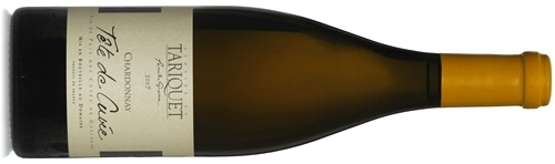 Bouteille de Tariquet Tête de Cuvée Cépage Chardonnay élevé en barriques