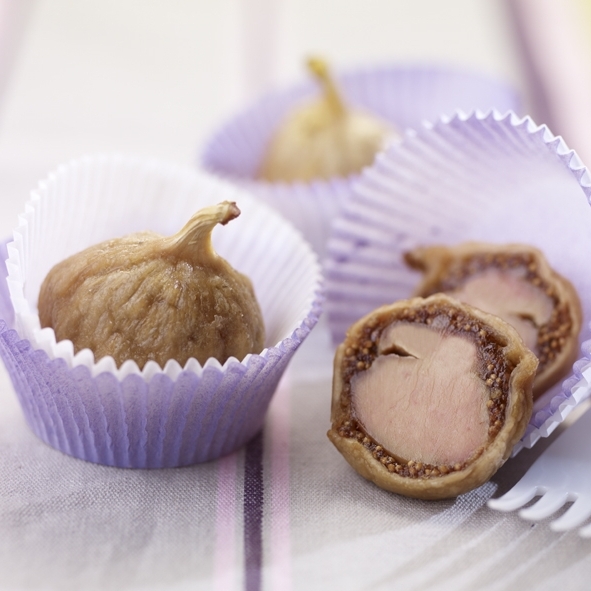 Figues fourrées au foie gras