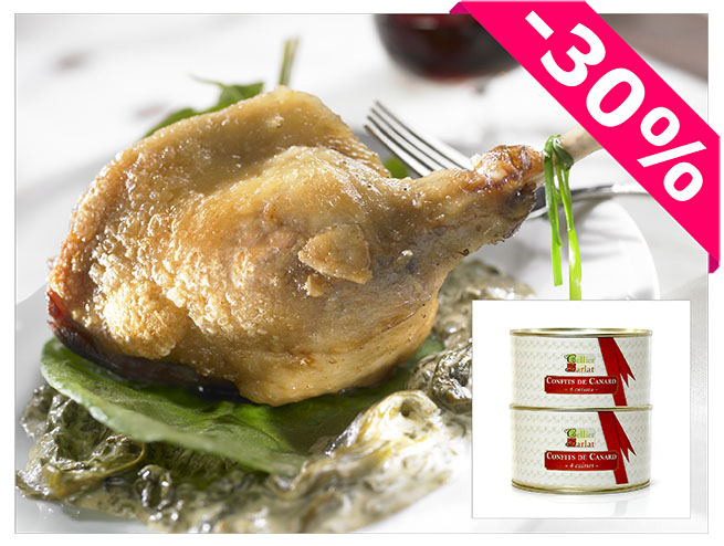 Vente Flash Confit de Canard -30%