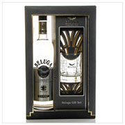 BELUGA Vodka Noble Coffret et 1 verre 40° 70 cl