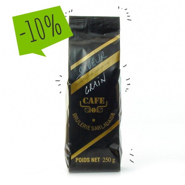 CAFE GRAINS PUR ARABICA MELANGE DE SAVEURS 250g