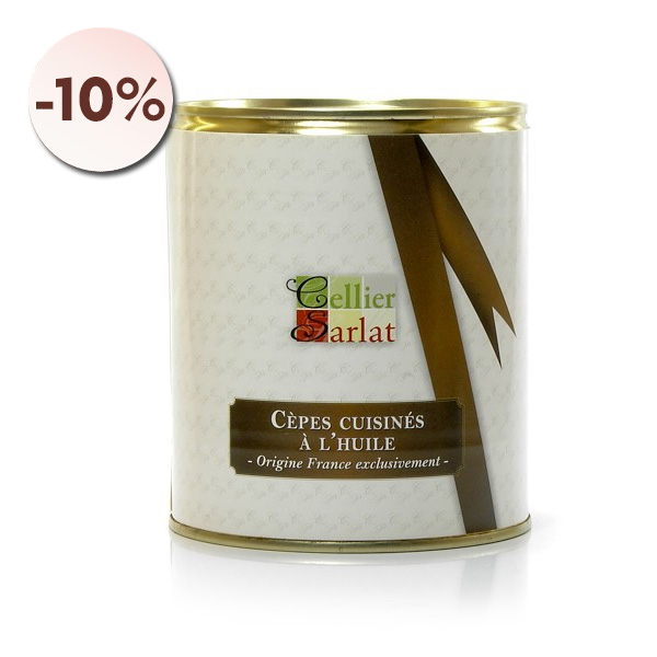 Cèpes à l'Huile en Conserve, 460gr