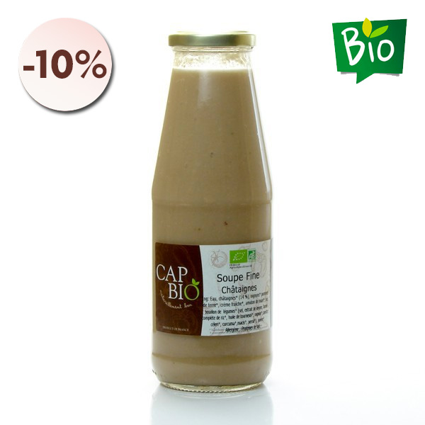 Velouté BIO de châtaignes 70cl