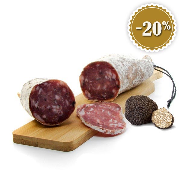 Saucisson Sec à la Truffe Noire 1.6% et à la Truffe Brumale 0.4% 280g