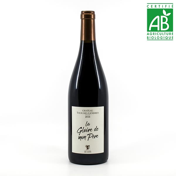 Château Tour des Gendres Gloire de mon Père AOC Côtes de Bergerac Bio 2018 75cl