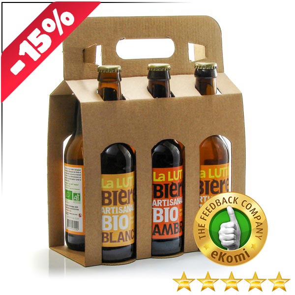 Pack de 6 bières artisanales du Périgord (6x33cl)