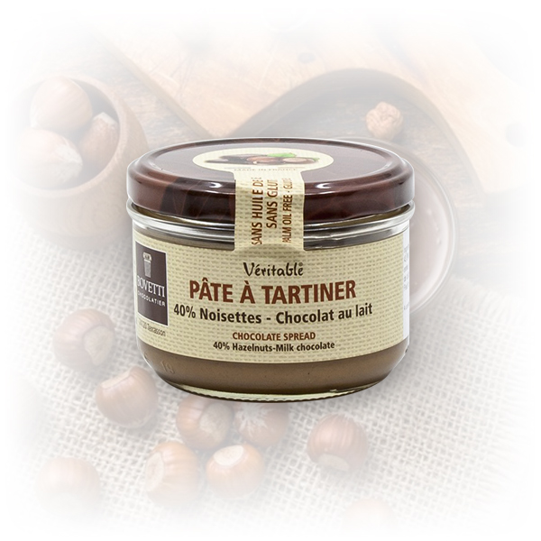 Pâte à Tartiner véritable Chocolat au Lait et Noisettes