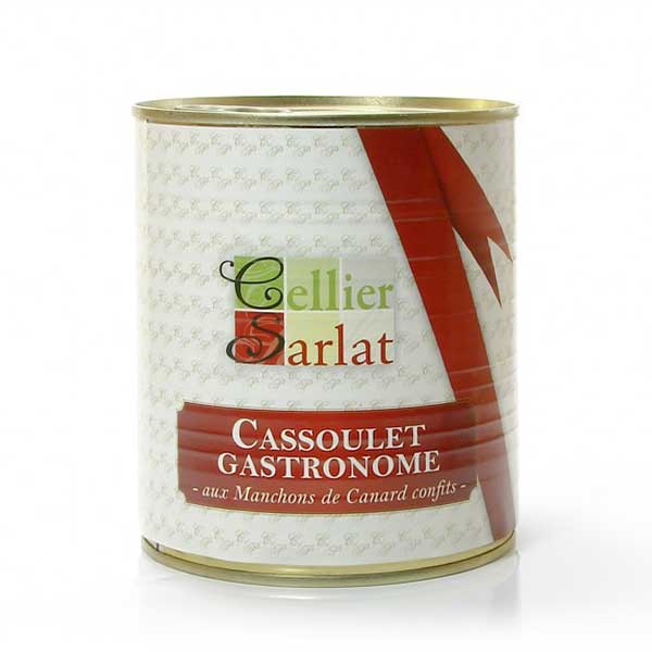 Cassoulet Gastronome aux manchons de canard 760g 