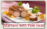 Entr&eacute;e au foie gras