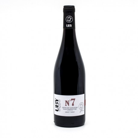 Domaine Uby Merlot Tannat n°7 IGP Côtes de Gascogne Rouge 2023 75cl