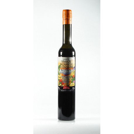 Vinaigre Balsamique Gingembre et Citron 35cl