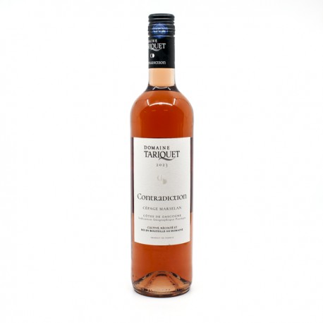 Domaine Tariquet Contradiction 100% Marselan IGP Côtes de Gascogne Rosé 2023 75cl