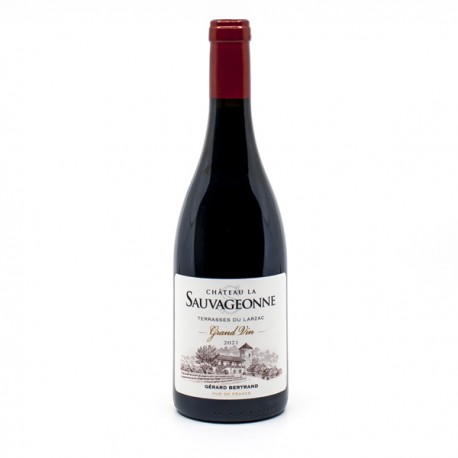 Château la Sauvageonne Grand Vin Terrasses du Larzac Rouge 2021 Bio 75cl