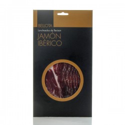 Jambon ibérique de Bellota sous vide coupé au couteau 100g