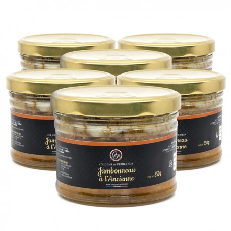 Lot de 6 Jambonneaux à l'Ancienne 350g soit 2100g