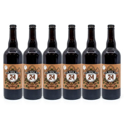 Lot de 6 Bières Brassée 24 Triple Brasserie Artisanale de Sarlat 75cl