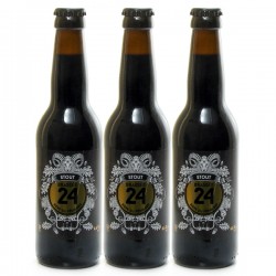 Lot de 3 Bières Stout Brassée 24 Brasserie Artisanale de Sarlat 33cl