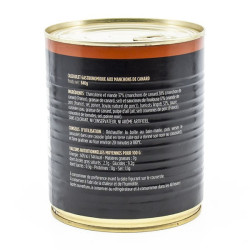 Cassoulet gastronomique aux manchons de canard 840g