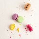 Coffret 16 macarons frais artisanaux Lucy Borie 330g