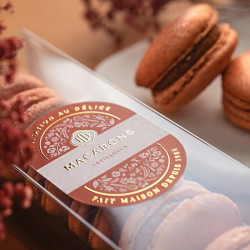 Coffrets de 6 Macarons Artisanaux au Foie Gras Lucy Borie 140g