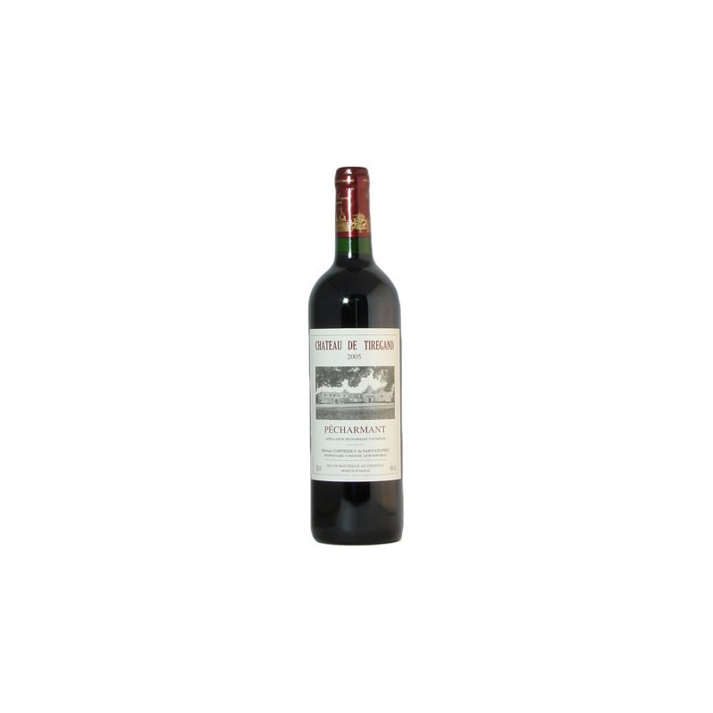 Château de Tiregand 2006 AOC Pécharmant vin rouge de Bergerac.