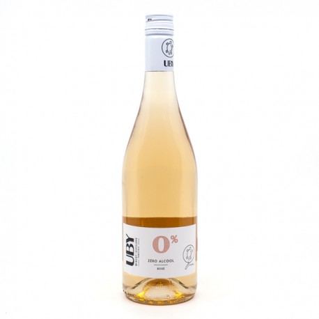 DOMAINE UBY PROFIL ROSÉ SANS ALCOOL BIO 75cl