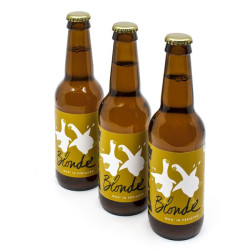Lot de 3 Bières blondes Artisanales du Périgord Brasserie Lapepi BIO 33cl