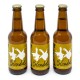 Lot de 3 Bières blondes Artisanales du Périgord Brasserie Lapepi BIO 33cl