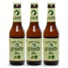 Lot de 3 Bières Belgique Grisette Blondes BIO et Sans Gluten 25cl