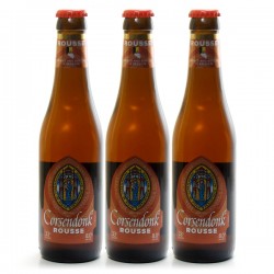 Lot de 3 Bières Belgique Corsendonk Rousses 33cl