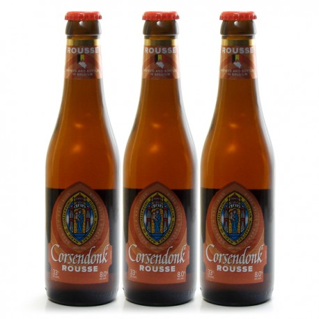 Lot de 3 Bières Belgique Corsendonk Rousses 33cl