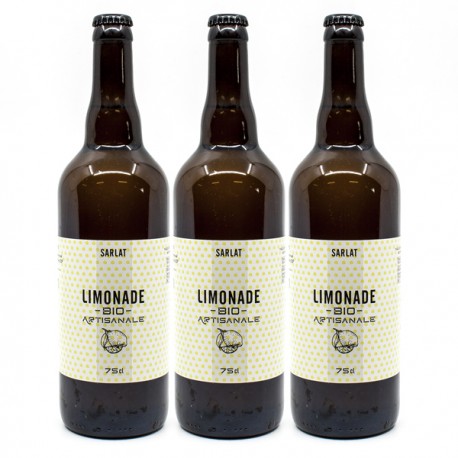 Lot de 3 Limonades Brasserie Artisanale de Sarlat BIO 33cl