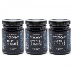 Lot de 3 Fromagères Myrtille 4 Baies 110g