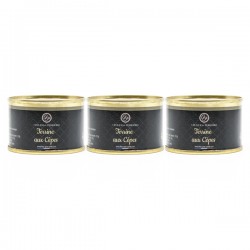 Lot de 3 Terrines aux Cèpes 65g