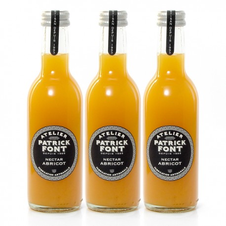 Lot de 3 Nectars D'abricot du Roussillon 25cl