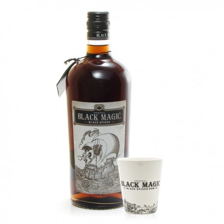 1 Rhum Porto Rico Black Magic 40° 70cl + 1 Verre Offert