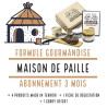 Box de Charcuteries Les Petits Cochons "Maison de Paille" Formule Gourmandise 3 mois