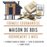 Box de Charcuteries Les Petits Cochons "Maison de Bois" Formule Gourmandise 6 mois
