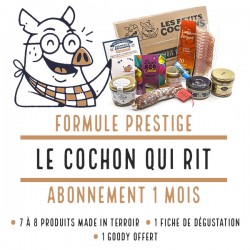 Box de Charcuteries Les Petits Cochons "Maison de Brique" Formule Gourmandise 12 mois