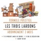 Box de Charcuteries Les Petits Cochons "Les Trois Lardons" Formule Prestige 3 mois