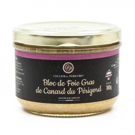 Bloc de Foie Gras de Canard du Périgord Twist Off 180g