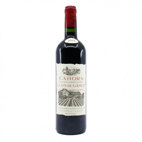 Clos de Gamot AOC Cahors 2022 75 cl