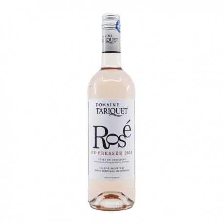 Domaine Tariquet Rose de Pressee IGP des Côtes de Gascogne Rose 2024 75cl