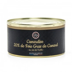 Canardise au jus de Truffe 20% Foie Gras 130g