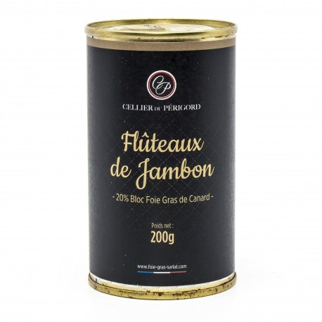 Flûteaux de Jambon au Foie gras 200g