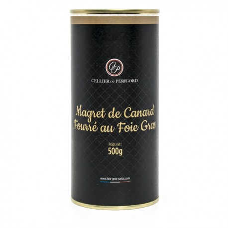 Magret de Canard Fourré au Foie Gras de Canard Entier 500g