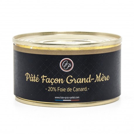Pâté façon grand-mère au foie de canard 20 %, 130g