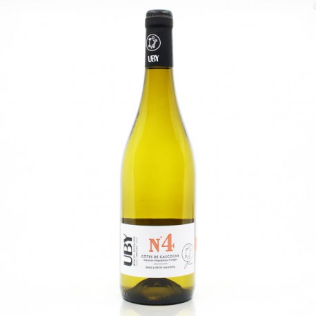 Domaine UBY gros et petit Manseng N°4 IGP Côtes de Gascogne 2024 75cl